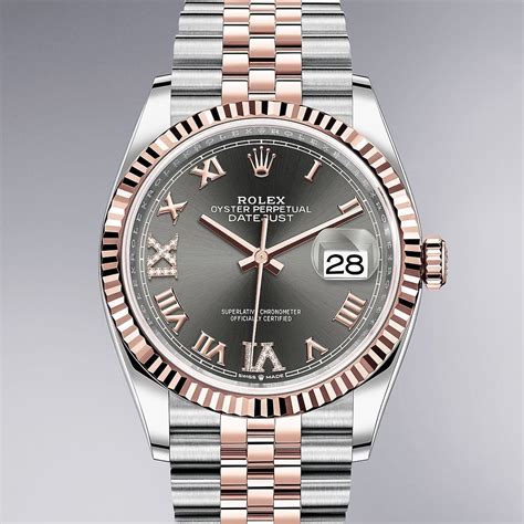 rolex men date just steel gold wear|rolex datejust 36 everose gold.